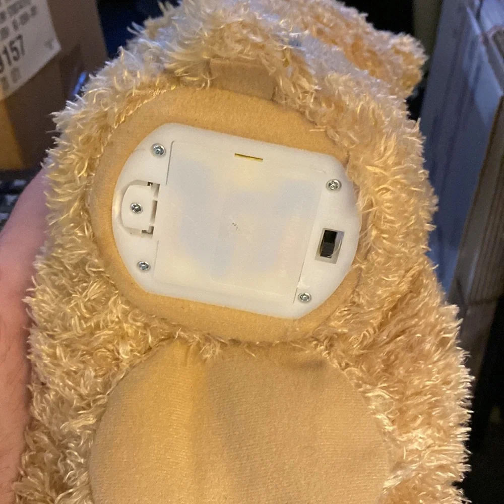 BABY GUND Peek-a-boo Plush Bear (Does not come with batteries)